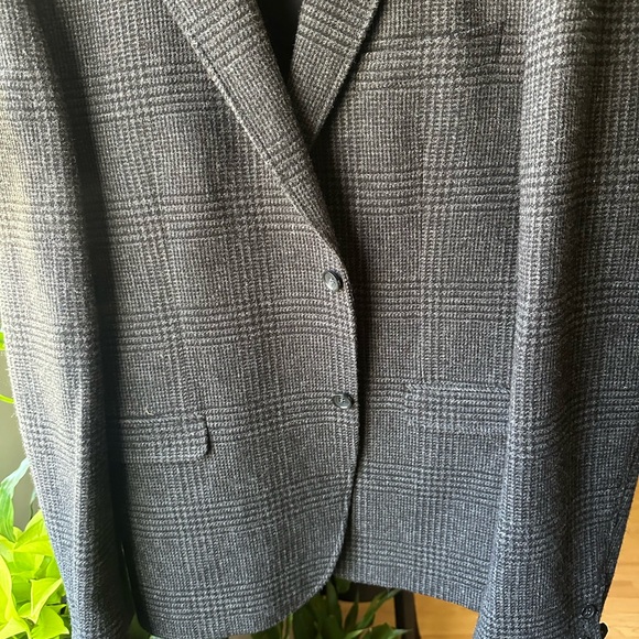 Dolce & Gabbana Gray Check Wool Blazer 46R (EU 56) – Italian Tailoring - Picture 2 of 6